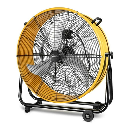 OVERDRIVE 24 Inch 3 Speed High Velocity Circulation Air Movement Heavy Duty Metal Drum Fan Yellow
OVERDRIVE 24 Inch 3 Speed High Velocity Circulation Air Movement Heavy Duty Metal Drum Fan Yellow