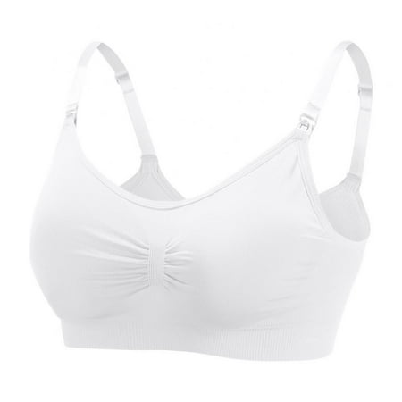Nursing Bra Wireless Deep V Neck Maternity Nursing Bra Bralette Sleeping Breastfeeding with Extra Extenders(1-Packs)
Nursing Bra Wireless Deep V Neck Maternity Nursing Bra Bralette Sleeping Breastfeeding with Extra Extenders(1-Packs)