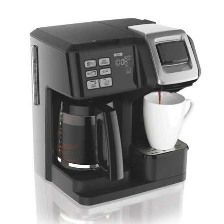 Trio Coffee Maker Black 12 Cups and Single-Serve