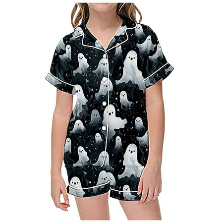 Toddler Baby Boys Girls Halloween Outfit Fashion Costume Sets 2 Piece Pajamas Graphic Print Short Sleeve Button Shirt Shorts Pajama Infant Playwear Fall Newborn Outerwear Grey 6-7 Years
Toddler Baby Boys Girls Halloween Outfit Fashion Costume Sets 2 Piece Pajamas Graphic Print Short Sleeve Button Shirt Shorts Pajama Infant Playwear Fall Newborn Outerwear Grey 6-7 Years