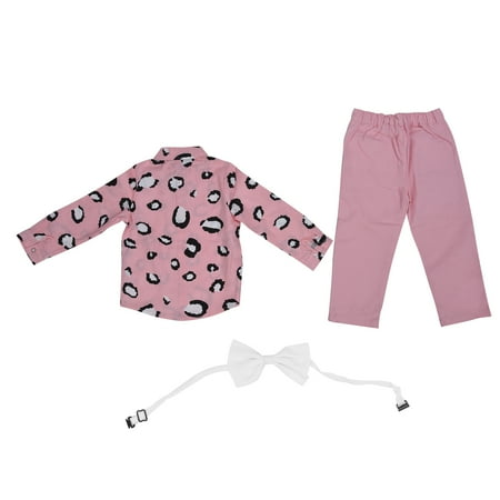 Boys Gentleman Outfit Suits Set Skin Friendly Comfortable Breathable Baby Boys Suits Set For Spring Autumn For Daily Wear Pink 120cm
Boys Gentleman Outfit Suits Set Skin Friendly Comfortable Breathable Baby Boys Suits Set For Spring Autumn For Daily Wear Pink 120cm