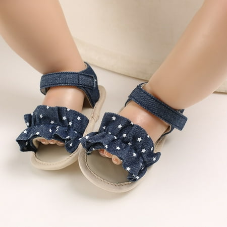 Huilaibazo Baby Sandals Toddler Kids Baby Boys Girls Star Rubber Sandals Non-Slip First Walking Shoes
Huilaibazo Baby Sandals Toddler Kids Baby Boys Girls Star Rubber Sandals Non-Slip First Walking Shoes