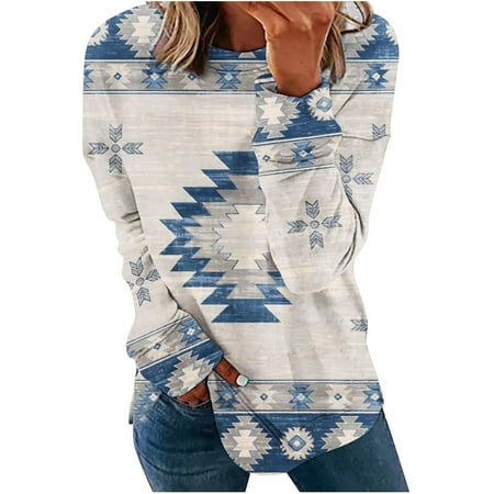 QIPOPIQ Shirts for Women ClearanceFashion Woman Round Neck Long Sleeve T-Shirt Autumn Printing Loose Blouse Tops
QIPOPIQ Shirts for Women ClearanceFashion Woman Round Neck Long Sleeve T-Shirt Autumn Printing Loose Blouse Tops