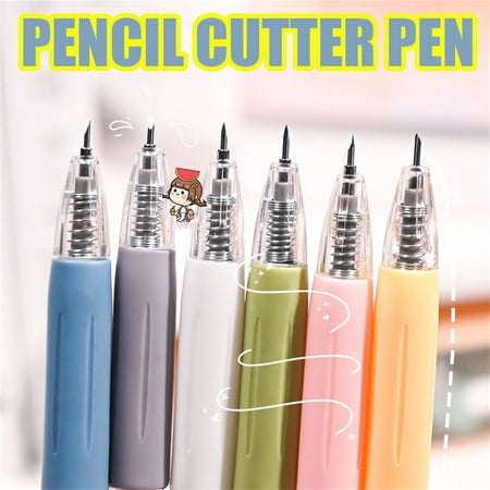 Cartoon Pattern Student Utility Knife Pen Carving Pen Knife Knife Pen Craft Cutting Tools Art Precision Paper Cutting For Office And Home Diy Use (6 pcs)
Cartoon Pattern Student Utility Knife Pen Carving Pen Knife Knife Pen Craft Cutting Tools Art Precision Paper Cutting For Office And Home Diy Use (6 pcs)