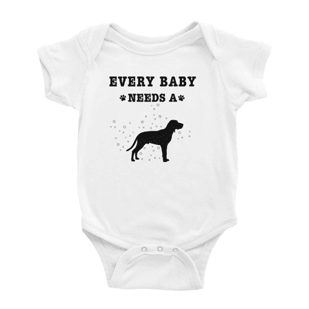 Every Baby Needs A Redbone Coonhound Dog Cute Baby Jumpsuits For Boy Girl 0-3 Months
Every Baby Needs A Redbone Coonhound Dog Cute Baby Jumpsuits For Boy Girl 0-3 Months