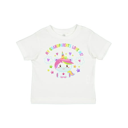 Inktastic My Grandparents Love Me with Cute Rainbow Unicorn Gift Toddler Boy or Toddler Girl T-Shirt
Inktastic My Grandparents Love Me with Cute Rainbow Unicorn Gift Toddler Boy or Toddler Girl T-Shirt