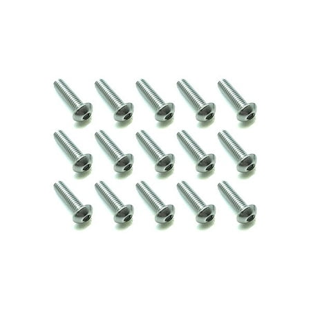 Integy RC Toy Model Hop-ups SQ-NSR-308 Square R/C M3 x 8mm Stainless Steel Button Head Hex Screws (15 pcs.)
Integy RC Toy Model Hop-ups SQ-NSR-308 Square R/C M3 x 8mm Stainless Steel Button Head Hex Screws (15 pcs.)