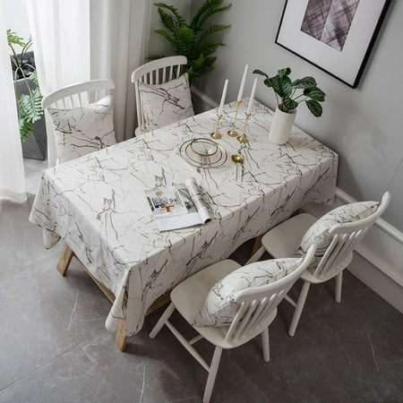 60cm Modern Contemporary Marble Tablecloths Black and White Rectangle Linen Table Cover Dining Room Kitchen Decor|Tablecloths(White)
60cm Modern Contemporary Marble Tablecloths Black and White Rectangle Linen Table Cover Dining Room Kitchen Decor|Tablecloths(White)