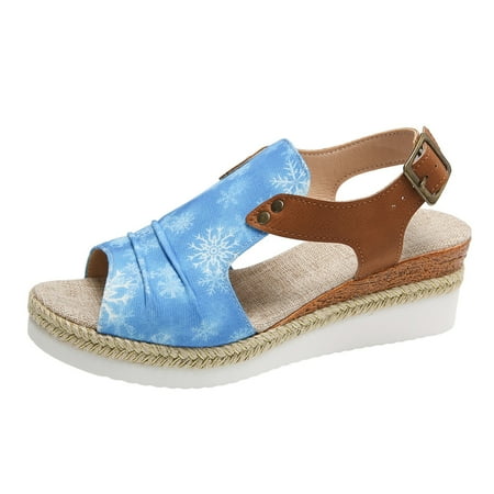 WNVMWI Sandals Women Flat Sandals Beach Open Toe Shoes for Women Blue Shoes Slippers Flip Flops Women Shoes Wedge Thick Sole Sandals Fashionable Fish Mouth Wave Denim Simia Beach Sandals Wom Size 41
WNVMWI Sandals Women Flat Sandals Beach Open Toe Shoes for Women Blue Shoes Slippers Flip Flops Women Shoes Wedge Thick Sole Sandals Fashionable Fish Mouth Wave Denim Simia Beach Sandals Wom Size 41