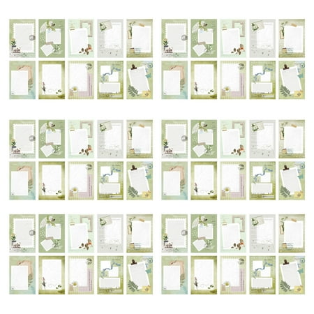 Temacd 60 Sheets Memo Pads Vintage Space-time Stationery Series Smooth Writing Tear-resistant Decorative Record Events Thicken Paper Journal Scrapbooking Card Notepads School Supplies
Temacd 60 Sheets Memo Pads Vintage Space-time Stationery Series Smooth Writing Tear-resistant Decorative Record Events Thicken Paper Journal Scrapbooking Card Notepads School Supplies