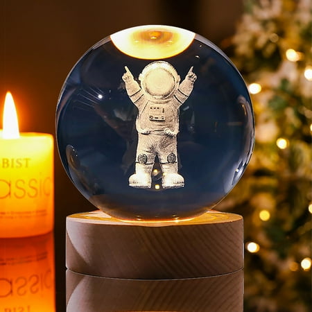 Big Sale! Hewann Christmas Crystal Lamp Night Lights Astronaut Planet Globe 3d Solar System with Led Light Base Astronomy Gift Lamp Birthday Gift Lamps for Mother Girlfriend
Big Sale! Hewann Christmas Crystal Lamp Night Lights Astronaut Planet Globe 3d Solar System with Led Light Base Astronomy Gift Lamp Birthday Gift Lamps for Mother Girlfriend