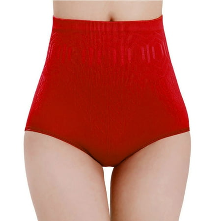 OVTICZA Womens Seamless Body Shaper High Waisted Briefs Tummy Control Seamless Shapewear Thong Panty Red One Size
OVTICZA Womens Seamless Body Shaper High Waisted Briefs Tummy Control Seamless Shapewear Thong Panty Red One Size