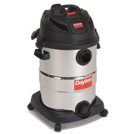 DAYTON 22XJ47 Wet\/Dry Vacuum, 6 HP, 12 gal, 120V
