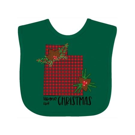 Inktastic Home for Christmas Utah in Plaid with Holly Gift Baby Boy or Baby Girl Bib
Inktastic Home for Christmas Utah in Plaid with Holly Gift Baby Boy or Baby Girl Bib