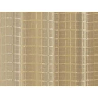 Dainty Home New Elena Extra Wide Grommet Plaid Sheer Window Curtain Panel Pair - 84"x108"