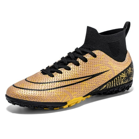 Men s Soccer Cleats Professional High-Top Football Shoes Outdoor Spikes Soccer Shoes
Men s Soccer Cleats Professional High-Top Football Shoes Outdoor Spikes Soccer Shoes