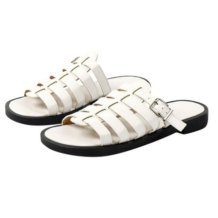 TUOBARR Flat Sandals for Women Women s Flat Shoes Ladies Beach Sandals Summer Non-Slip Causal Slippers White
TUOBARR Flat Sandals for Women Women s Flat Shoes Ladies Beach Sandals Summer Non-Slip Causal Slippers White
