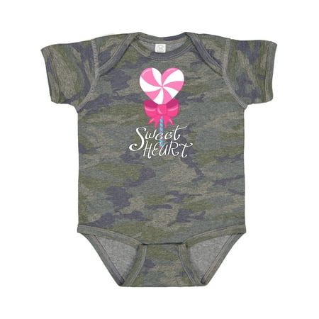 Inktastic Sweetheart-Valentine Lollipop Gift Baby Boy or Baby Girl Bodysuit