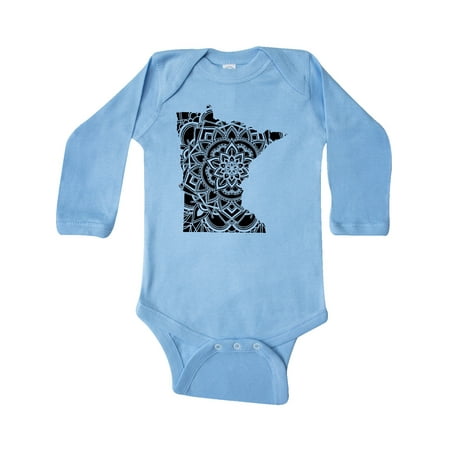 Inktastic Minnesota Silhouette Mandala Gift Baby Boy or Baby Girl Long Sleeve Bodysuit
Inktastic Minnesota Silhouette Mandala Gift Baby Boy or Baby Girl Long Sleeve Bodysuit