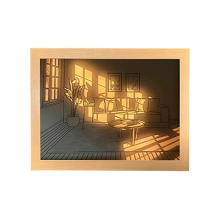 LED Photo Frame Atmosphere Night Light Acrylic Picture Painting Home Accessories
LED Photo Frame Atmosphere Night Light Acrylic Picture Painting Home Accessories