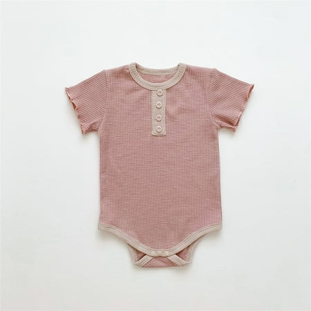 Hunpta Infant Newborn Baby Boys Girls Short Ruffled Sleeve Ribbed Patchwork Romper Outfits Clothes
Hunpta Infant Newborn Baby Boys Girls Short Ruffled Sleeve Ribbed Patchwork Romper Outfits Clothes