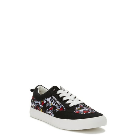 Mickey Mouse Men s Casual Print Low Top Sneaker
