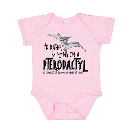 Inktastic Flying Pterodactyl Gift Baby Boy or Baby Girl Bodysuit