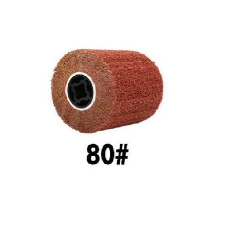 RANMEI Polishing Drawing Wheel-Removal Wheel-Burnishing Cross Hole Non-Woven Fiber