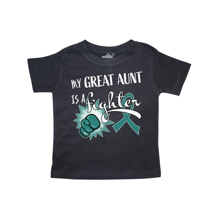 Inktastic Ovarian Cancer Awareness- My Great Aunt Is a Fighter Gift Toddler Boy or Toddler Girl T-Shirt
Inktastic Ovarian Cancer Awareness- My Great Aunt Is a Fighter Gift Toddler Boy or Toddler Girl T-Shirt