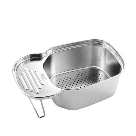 BAMILL Kitchen Sink Strainer Basket Stainless Steel Drain Holder Storage Rack Filter
BAMILL Kitchen Sink Strainer Basket Stainless Steel Drain Holder Storage Rack Filter