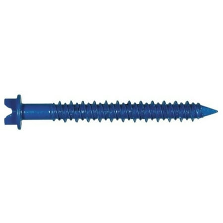 Hillman 8967 Slotted Hex Washer-Head Concrete Screw Anchor 1/4 x 1-1/4
Hillman 8967 Slotted Hex Washer-Head Concrete Screw Anchor 1/4 x 1-1/4