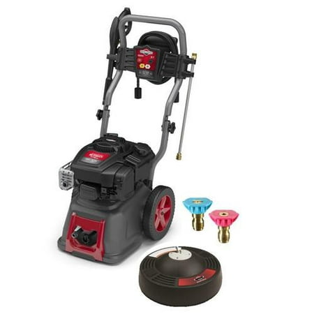 Briggs & Stratton 20664 190cc Gas 2.7 GPM Pressure Washer with 14 in. Surface Cleaner and Second Story Nozzle Kit