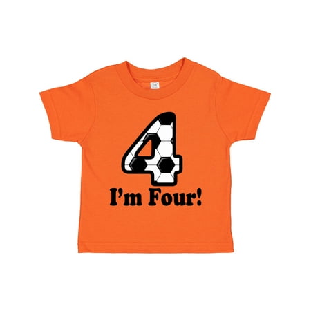 Inktastic 4 Year Old Soccer Party 4th Birthday Gift Toddler Boy or Toddler Girl T-Shirt
Inktastic 4 Year Old Soccer Party 4th Birthday Gift Toddler Boy or Toddler Girl T-Shirt