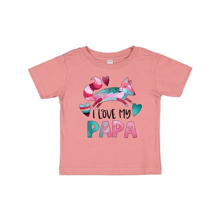 Inktastic I Love My Papa Pink and Blue Fox with Hearts Gift Baby Boy or Baby Girl T-Shirt
Inktastic I Love My Papa Pink and Blue Fox with Hearts Gift Baby Boy or Baby Girl T-Shirt