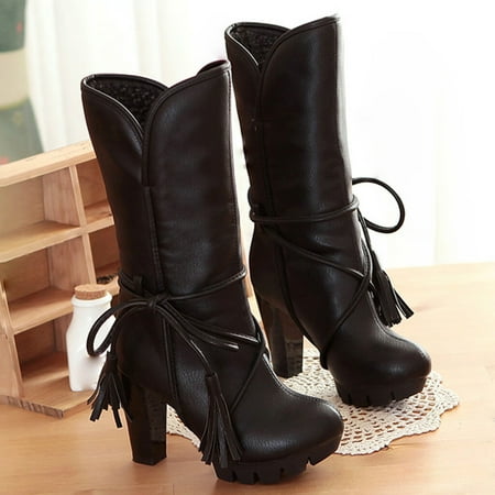 Bxzhiri Women s Winter High Heel Boots Bow Warm Plush Heels Winter Shoes Women s Boots
Bxzhiri Women s Winter High Heel Boots Bow Warm Plush Heels Winter Shoes Women s Boots