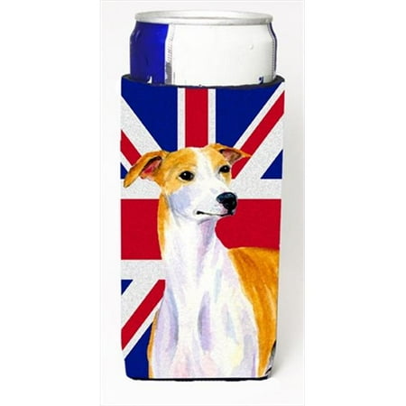 Whippet With English Union Jack British Flag Michelob Ultra bottle sleeves For Slim Cans - 12 Oz.
Whippet With English Union Jack British Flag Michelob Ultra bottle sleeves For Slim Cans - 12 Oz.