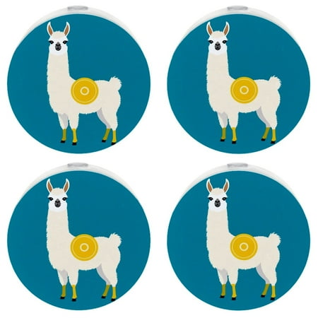 LED Night Lights Plug into Wall 4-Pack 0.5W Plug in Night Light Dusk to Dawn White Bright Nightlight for Bedroom Bathroom Hallway Kitchen Alpaca Cartoon Animal
LED Night Lights Plug into Wall 4-Pack 0.5W Plug in Night Light Dusk to Dawn White Bright Nightlight for Bedroom Bathroom Hallway Kitchen Alpaca Cartoon Animal