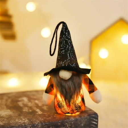 Ha-lloween With Lights Hanging Pendant Decoration Luminous Gnomes Doll Ornament Festive Atmosphere Layout Props
Ha-lloween With Lights Hanging Pendant Decoration Luminous Gnomes Doll Ornament Festive Atmosphere Layout Props