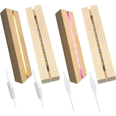 5.9 Wooden Rectangle Light Base Led Lights Display Base Pedestal Crystal Wood Lighted Base Stand with USB Cable for Acrylic Crystal Glass Resin Art
5.9 Wooden Rectangle Light Base Led Lights Display Base Pedestal Crystal Wood Lighted Base Stand with USB Cable for Acrylic Crystal Glass Resin Art