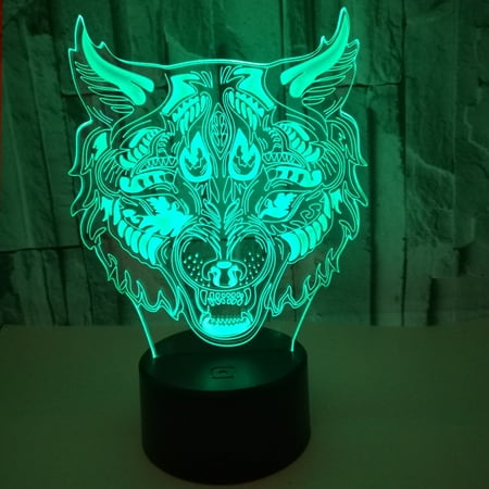 3D LED Optical Illusion Acrylic Night Light with Remote & Smart Touch 7 Colors Changing(animal)
3D LED Optical Illusion Acrylic Night Light with Remote & Smart Touch 7 Colors Changing(animal)