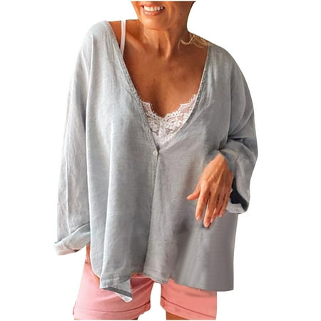 Womens Long Sleeve Solid Color Shirts 2022 Loose fit Casual V Neck Blouses Tops Dressy Soft Comfy Tee Shirt
Womens Long Sleeve Solid Color Shirts 2022 Loose fit Casual V Neck Blouses Tops Dressy Soft Comfy Tee Shirt