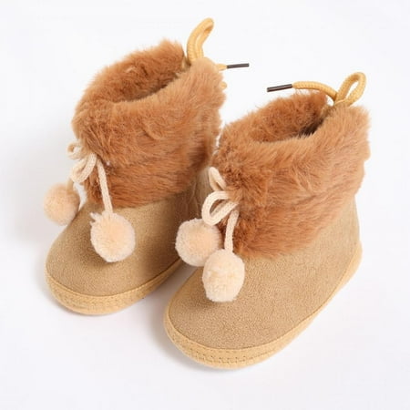 Baozhu Winter Baby Boots Plus Velvet Snow Booties Baby Shoes Warm baby Girl Shoes Pompom Soft Sole Indoor Walking Shoe
Baozhu Winter Baby Boots Plus Velvet Snow Booties Baby Shoes Warm baby Girl Shoes Pompom Soft Sole Indoor Walking Shoe