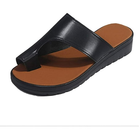 Womens Summer Sandals Comfy Slippers for Big Toe Bone Correction Flat Flip Flops Shoes
Womens Summer Sandals Comfy Slippers for Big Toe Bone Correction Flat Flip Flops Shoes