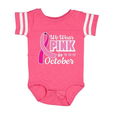 Inktastic Breast Cancer Awareness We Wear Pink in October Gift Baby Girl Bodysuit
Inktastic Breast Cancer Awareness We Wear Pink in October Gift Baby Girl Bodysuit