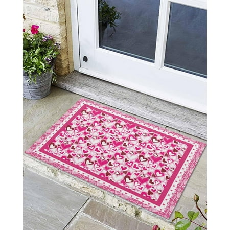 Valentines Doormat Indoor Door Mat Valentines Day Vintage Pink Love Doormats Entrance Small Rugs Non-Slip Absorbent Front Door Entry Mats - Easy to Clean Floor Mats for Couple s Bedroomch 24x16 Inch
Valentines Doormat Indoor Door Mat Valentines Day Vintage Pink Love Doormats Entrance Small Rugs Non-Slip Absorbent Front Door Entry Mats - Easy to Clean Floor Mats for Couple s Bedroomch 24x16 Inch