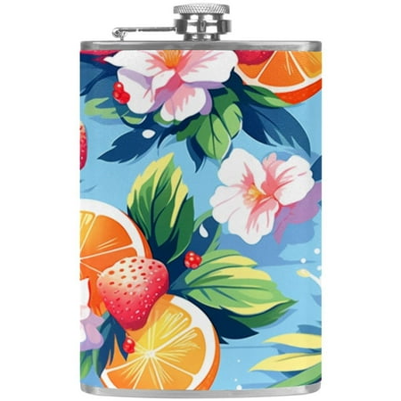 josid Food Pattern 3.6x6in Stainless Steel Small Flask Leak-Proof Stainless Steel Construction Wrapped in Premium Two-Layer Leather Nano-Printed Design 227ml Capacity
josid Food Pattern 3.6x6in Stainless Steel Small Flask Leak-Proof Stainless Steel Construction Wrapped in Premium Two-Layer Leather Nano-Printed Design 227ml Capacity