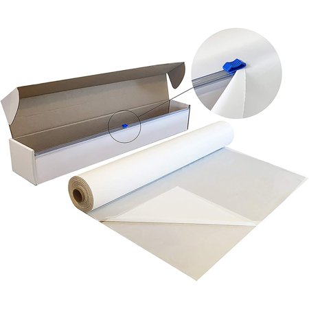 54 In X 200 Ft Disposable Plastic Table Cloth Roll With Slide Cutter | Waterproof Table Cover For Rectangle Square Round Oval Tables | Picnic Party Banquet Birthdays Weddings White
54 In X 200 Ft Disposable Plastic Table Cloth Roll With Slide Cutter | Waterproof Table Cover For Rectangle Square Round Oval Tables | Picnic Party Banquet Birthdays Weddings White