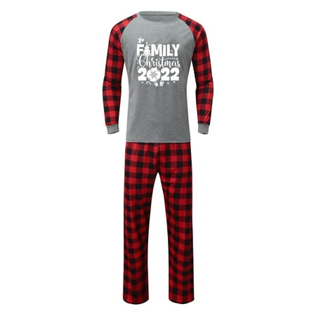 B91xZ Christmas Pajamas For Family Matching Family Pajamas Sets Christmas PJ s Letter Print Top and Plaid Pants Jammies Sleepwear ark Gray XL
B91xZ Christmas Pajamas For Family Matching Family Pajamas Sets Christmas PJ s Letter Print Top and Plaid Pants Jammies Sleepwear ark Gray XL