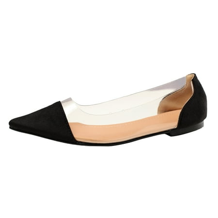 Leisure Women s Four Seasons Transparent Non Slip Flat Pointed Toe Breathable Slip On Lazy Shoes
Leisure Women s Four Seasons Transparent Non Slip Flat Pointed Toe Breathable Slip On Lazy Shoes