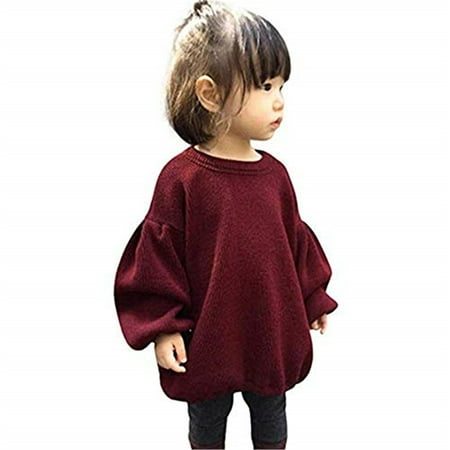 Kiapeise Toddler Kids Girl Lantern Sleeves Sweater Tops Clothes Solid Warm Cotton Pullover Clothes
Kiapeise Toddler Kids Girl Lantern Sleeves Sweater Tops Clothes Solid Warm Cotton Pullover Clothes